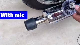 Top 10 best silencer  exhaust for Royal Enfield bullet [upl. by Anikram]