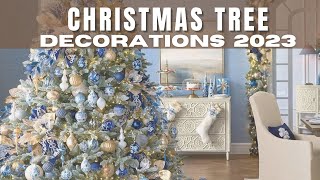 2023 Christmas Tree Decorations  Holiday Season 2023 Decorations  Christmas Tree Ideas [upl. by Hadias]