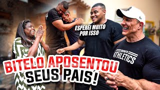 BITELO APOSENTOU SEUS PAIS E FICOU EMOCIONADO [upl. by Wurster]