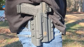 slimfitholsters  edc OWB VICTORIS LIGHTBEARING HOLSTER FOR CANIK TP9SFX [upl. by Baram]