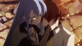 Akame ga Kill Tatsume amp Esdeaths Super Chaotic Death Tatsumi VS Emperor HD [upl. by Eugenio]