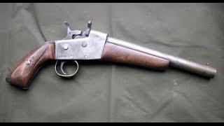 Shooting the Antique Rolling Block Pistol [upl. by Abih]