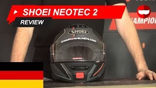 Shoei Neotec 2 Modularerhelm Review  ChampionHelmetscom [upl. by Enimisaj]