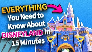 Everything You Need to Know About Disneyland in 15 Minutes [upl. by Ahsitram378]