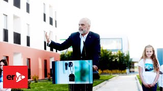 Kryeministri Edi Rama  Valias Kamëz kënaqësi të japim sot çelësat për 112 apartamente të reja [upl. by Euphemia23]