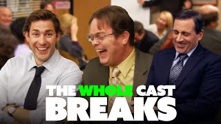 the office bloopers but the ENTIRE cast breaks  Comedy Bites [upl. by Randi]