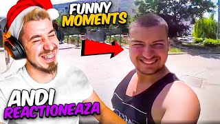 Andi Reactioneaza la Funny Moments cu AMICII [upl. by Litsyrk216]