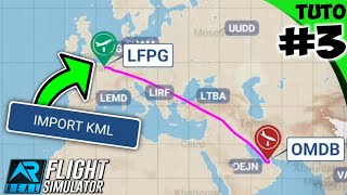 How to use the RFS flight plan features  KML [upl. by Anrol]