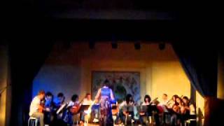 Guitar Ensemble quotGuitar Heroesquot plays quotLa Playaquot by Jo van Wetter [upl. by Notlad]