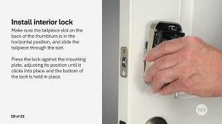 How to Install Yale Assure Lock 2 Plus [upl. by Lenneuq554]