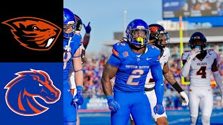 11 Boise State vs Oregon State 2024 Highlights [upl. by Shaefer]