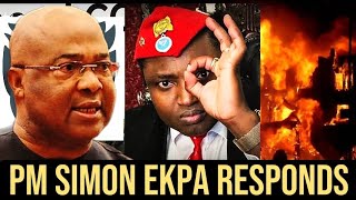 🔴 SIMON EKPAS RESPONSE SHOCKS HOPE UZODINMA amp NIGERIA AFTER BURNT UNIVERSITY IDP CAMP IN IMO STATE [upl. by Eeryk]