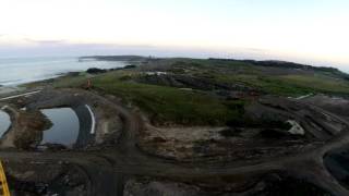 Shell Cove Marina Aerial shots of contruction January 2017 [upl. by Winzler]