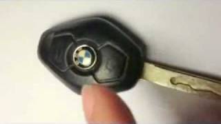 DIY BMW e46 key fob battery removereplace [upl. by Summer]