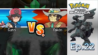 ¡¿VENCEMOS al LIDER YAKÓN Maestro de TIPO TIERRA POKEMON BLANCO Cutrigameplay sin comentarios [upl. by Ramonda]