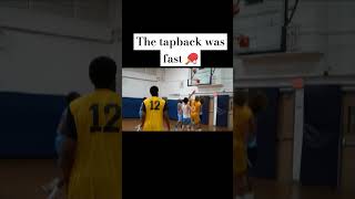 The tapback was fast 🏓 GlorytoGOD JESUS HOLYSPIRIT basketball basketballgame [upl. by Eiggep113]