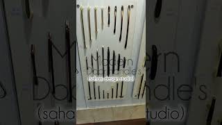 Front door designer Door handle 1 viral interior [upl. by Ahsilahs449]