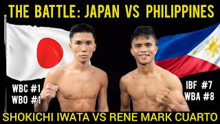 RENE MARK CUARTO VS SHOKICHI IWATA Full Fight HIGHLIGHTS  Japan VS Philippines [upl. by Georgeanne612]