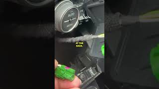 FITTING NEW USB PORTS IN MY MK75 GOLF GTE [upl. by Neevan282]