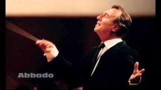 Direttori a confronto  Celibidache  Abbado  Karajan [upl. by Geehan]