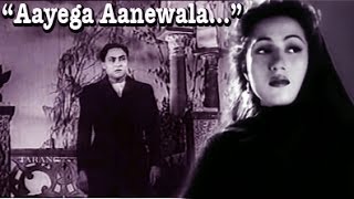 Aayega Aanewala  Evergreen Hit Song By Lata Mangeshkar  Mahal [upl. by Macnair824]