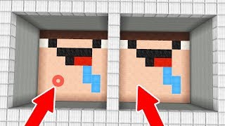 ¿PUEDES ENCONTRAR LA DIFERENCIA ❓😂 IMPOSIBLE PARA UN NOOB  MAPA MINECRAFT [upl. by Lemak226]