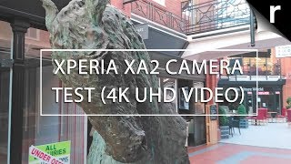 Sony Xperia XA2 Camera Test 4K Video Sample [upl. by Renruojos]