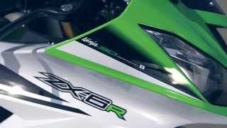 KAWASAKI NINJA ZX6R 636 30th Anniversary Edition MY15  Official video [upl. by Analle]