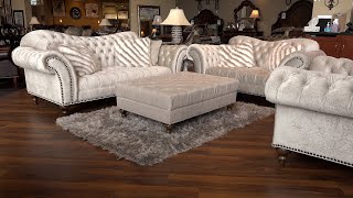 Aria Designs Lorraine Tufted Sofa Collection  2063591 [upl. by Nathan]