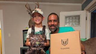 TideWe youth waders unboxing and review [upl. by Darcie]