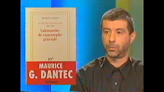 Maurice G Dantec  Culture et dépendances 2001 VHS RIP [upl. by Yliram264]