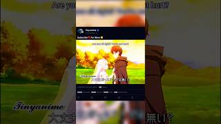 Seirei Gensouki  Spirit chronicles season 2 has out anime trending animeedit love shorts [upl. by Maxama]