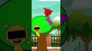 Pov Oren saving the Pinki Tree  Incredibox Sprunki  A touching story [upl. by Haye]