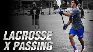 Kbands Lacrosse X Passing Drill  Increase Lacrosse Passing Accuracy [upl. by Dew664]