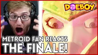 We BOTH Freaked Out  Reaction to Metroid Dread FinaleCutscene [upl. by Neall]