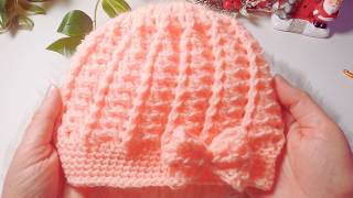 How to Crochet a Cute Toddler Hat – StepbyStep Guide [upl. by Normie588]