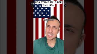 USA Stamp Sells For 2 Million [upl. by Crispen]