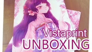 Vistaprint Unboxing  Art Postcards and Posters [upl. by Racso]