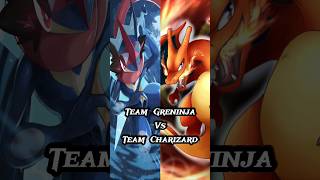 TEAM CHARIZARD VS TEAM GRENINJA  UK LUCARIO  shorts pokemon ash [upl. by Yeltnerb315]