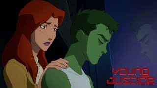 Mgann Finally Meet Gar Scene  Young Justice 4x16 Mgann Worried About Garfield Scene [upl. by Aelsel]