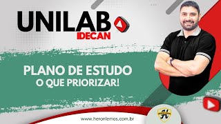 UNILAB  IDECAN  PLANO DE ESTUDO  O QUE PRIORIZAR [upl. by Emarie]