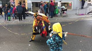 Rössle treiben an der Rottweiler Fasnet 2019 [upl. by Loeb829]