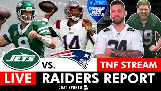 TNF LIVE Stream Jets vs Patriots NFL Week 3 Amazon Prime  Free Raiders Report Watch Party [upl. by Airlie]