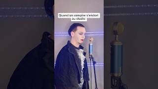 Je ne m’attendais pas à ça…😮 studiosession studio recording vampire [upl. by Darby]