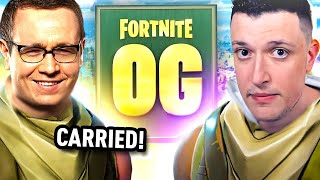 Stokes CARRYING Kurt0411 on OG Fortnite [upl. by Wu]