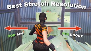 How to Get the BEST Stretched Resolution in Fortnite Chapter 5 1720 x 1080 [upl. by Eseekram]