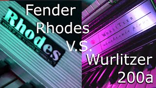 Fender Rhodes Vs Wurlitzer  Which has the best features [upl. by Padegs335]