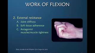 Nuances of Flexor Tendon Rehab Part 5 of 12 Work of Flexion WOF [upl. by Illehs981]