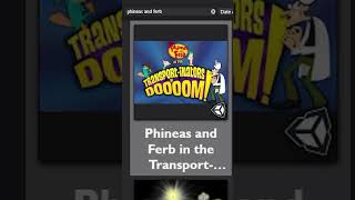 How to Play Phineas and Ferb Transportinators of Doom phineasandferb shorts [upl. by Akirat]