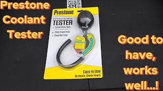 Prestone AF1420 AntifreezeCoolant Tester [upl. by Akamaozu]